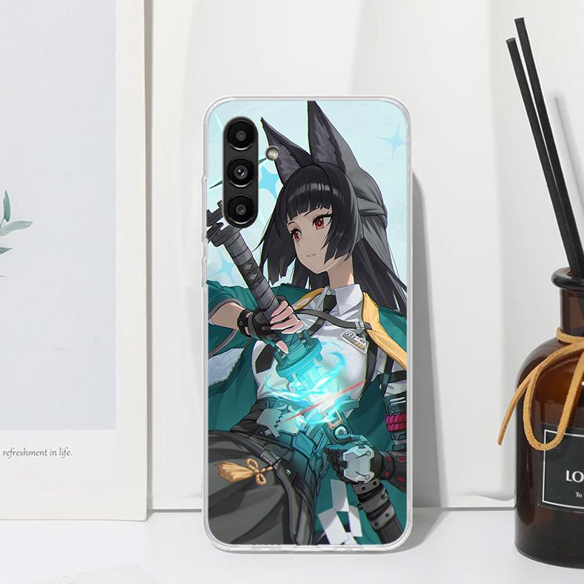 Чехол для телефона Hoshimi Miyabi Zenless Zone Zero ZZZ для Samsung Galaxy A17 A37 A57 A16 A26 A36 A56 A15 A25 A35 A55 A14 A24 A34 A54 A