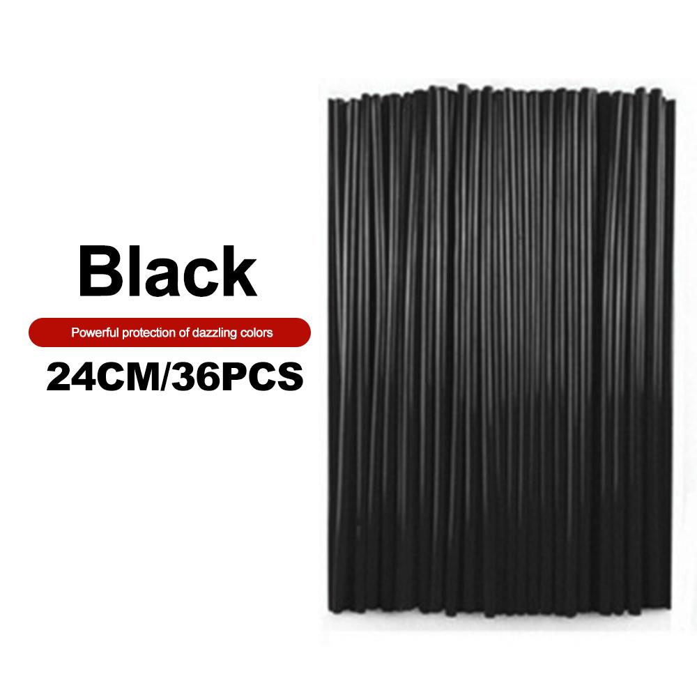 36 шт. универсальные чехлы для спиц велосипеда, защитные чехлы для спиц мотоцикла, велосипеда для бездорожья, трубки, украшения для велосипеда 17/24 мм