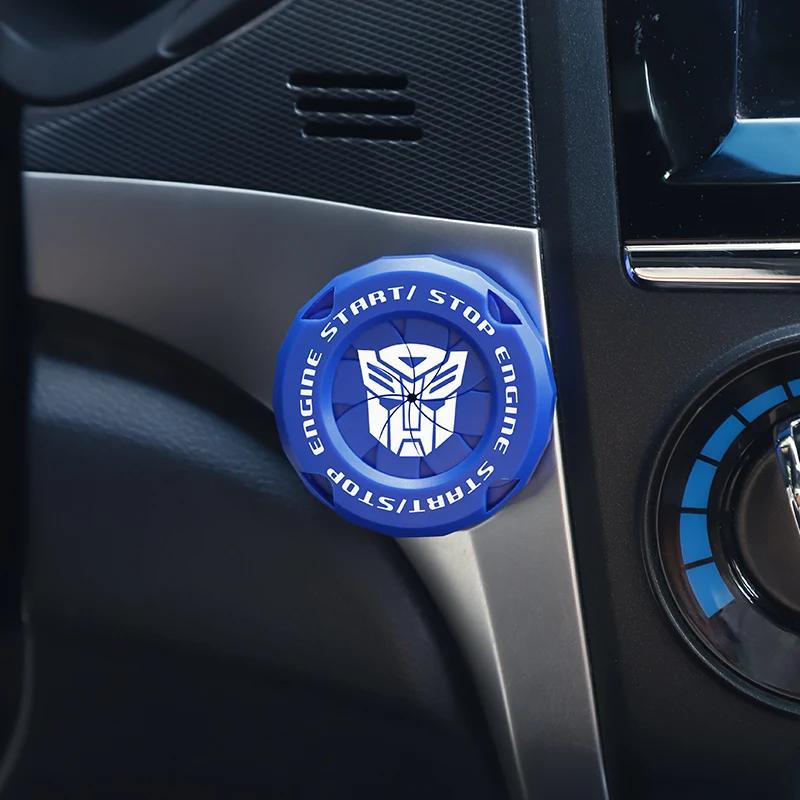Крышка кнопки запуска и остановки автомобиля Onekey, декоративная наклейка для салона автомобиля, защитный чехол для переключателя зажигания и запуска двигателя, мотоциклетное кольцо StartRing