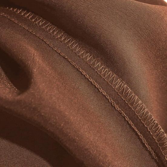 Юбка макси женская гладкая атласная длинная юбка с застежкой-молнией однотонная весна