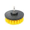 UNTIOR Nylon Electric Scrubber Brush Set Plastic Round Detail Scrubber Brush Cleaning Tool Car Wash Brush For Cleaning Carpet