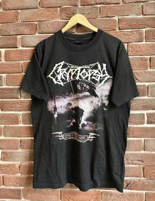 CRYPTOPSY Once was Not death metal Унисекс Футболка Все Размеры GS526 Унисекс Футболка
