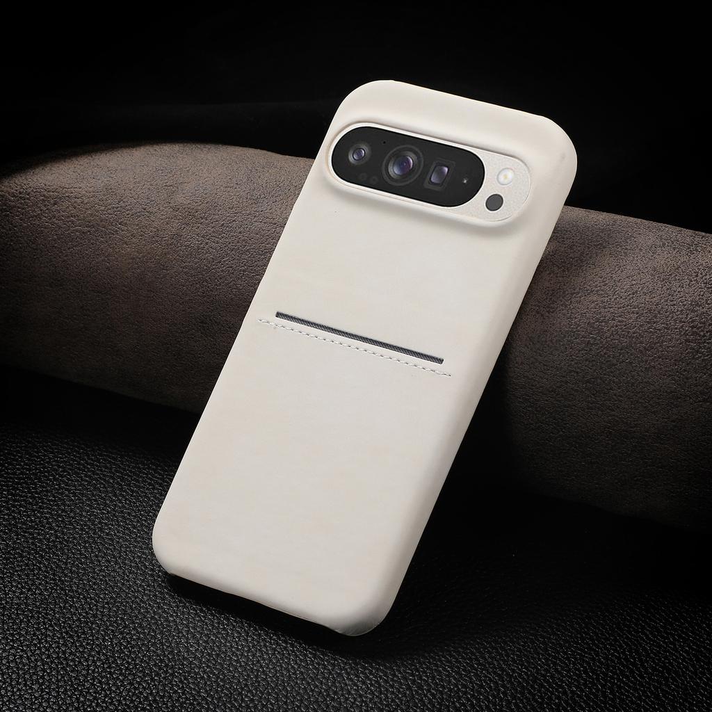 Применимо к чехлу для мобильного телефона Google 9Pro S25Ultra с ощущением кожи овчины матовый вкладыш для карт противоударный чехол Google 8A однотонный