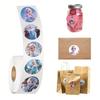 500 шт./Рулон Мультяшная Запечатывающая Наклейка «Холодное Сердце» Принцесса Эльза DIY ПВХ Наклейки для Ноутбука Декор Стикер Награда Подарок Игрушки