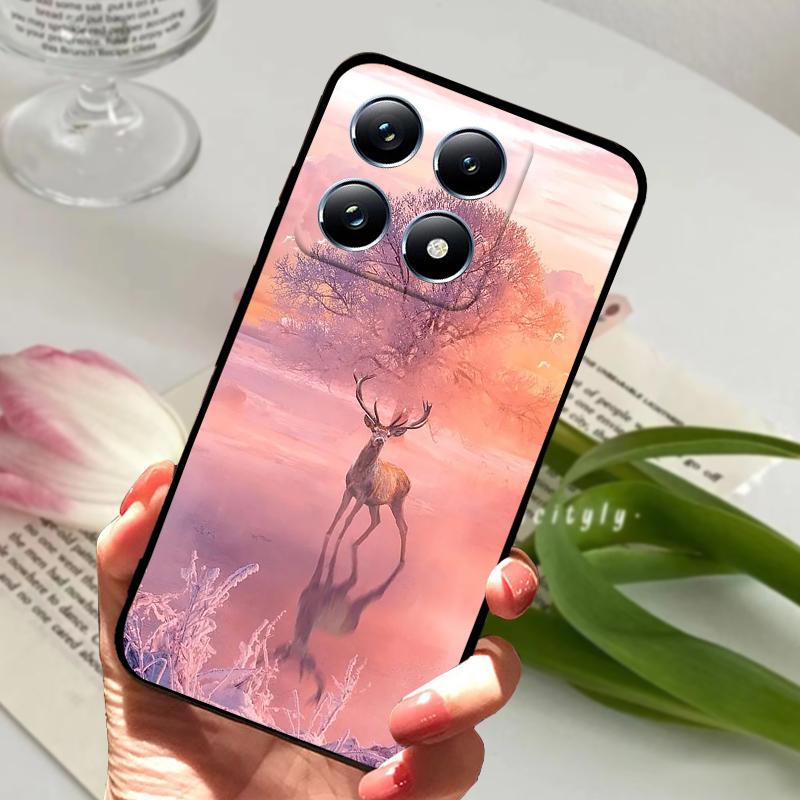 Чехлы Для Xiaomi 14T Бампер Оболочка Mi 14T Силиконовый Мягкий ТПУ Матовый Чехол Для Телефона Для Xiaomi 14T Pro 5G Милый Мультяшный Coque Funda Capa