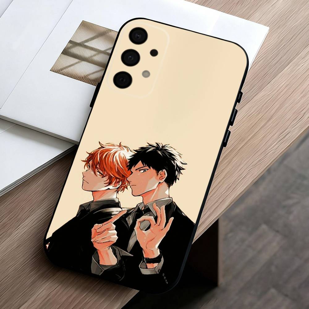G-Given BL Аниме Рицука М-Мафую Сато Чехол для телефона Для Samsung Galaxy A73,A72,A71,A70,A53,A52,A51,Другие Мягкий Черный Корпус