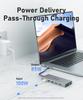 PULWTOP 4k Hd.mi VGA Pd100w Usb c Docking Station Dual Monitor RJ45 Usbc Hubs Phone Docking Ethernet c 11/12 in 1 Usb Type c Hub