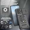 Чехол для Xiaomi Redmi K70 Pro с магнитным кольцом и держателем для автомобиля, чехол для телефона для Xiaomi redmi K70 K70Pro K70E, сдвижная камера, бронированная задняя крышка