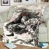 Soft Warm "ONE PIECE" Printed Flannel Blanket for Bedroom, Sofa, Bed, Chair, Picnic, Travel and Home