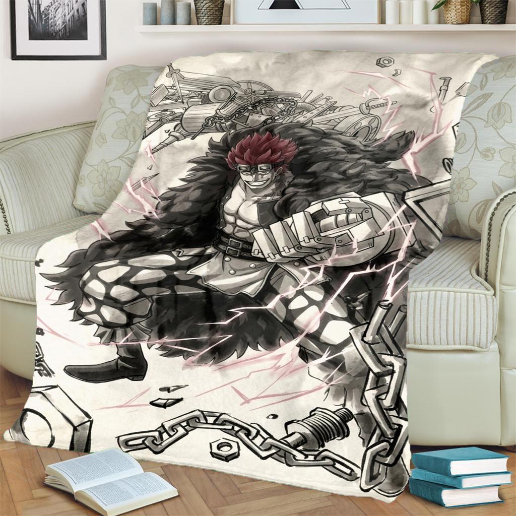 Soft Warm "ONE PIECE" Printed Flannel Blanket for Bedroom, Sofa, Bed, Chair, Picnic, Travel and Home