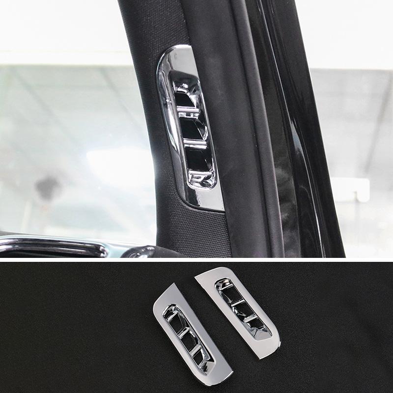 Для Jeep Grand Cherokee WK2 2011 2012 2013 2014 2015 2016 2017 2018 2019 2020 Автомобиль Внутренняя стойка воздухозаборника Динамик Рамка Отделка