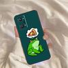 Милый чехол-мультяшная лягушка для Realme C55 C71 C75 C61 C53 C33 C63 C51 C65 C67 11 12 13 14 15 Pro Plus GT6 GT7 Pro
