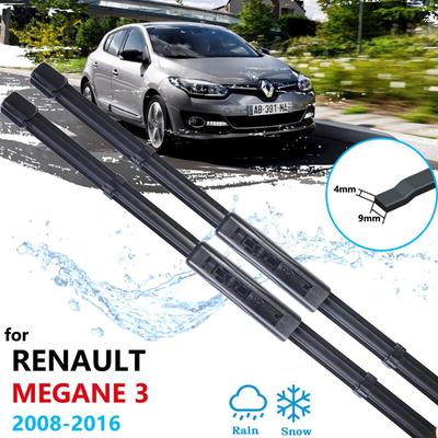 Автомобильные щетки стеклоочистителя для Renault Megane 3 III MK3 2008 ~ 2016 Coupe CC GT, передние дворники, автомобильные аксессуары