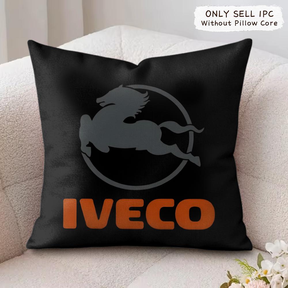 Classic IIVECO Cushion Cover Soft Plush Fabric DoubleSided Printed Cushion Covers for All Seasons Modern HomeDecor Gift