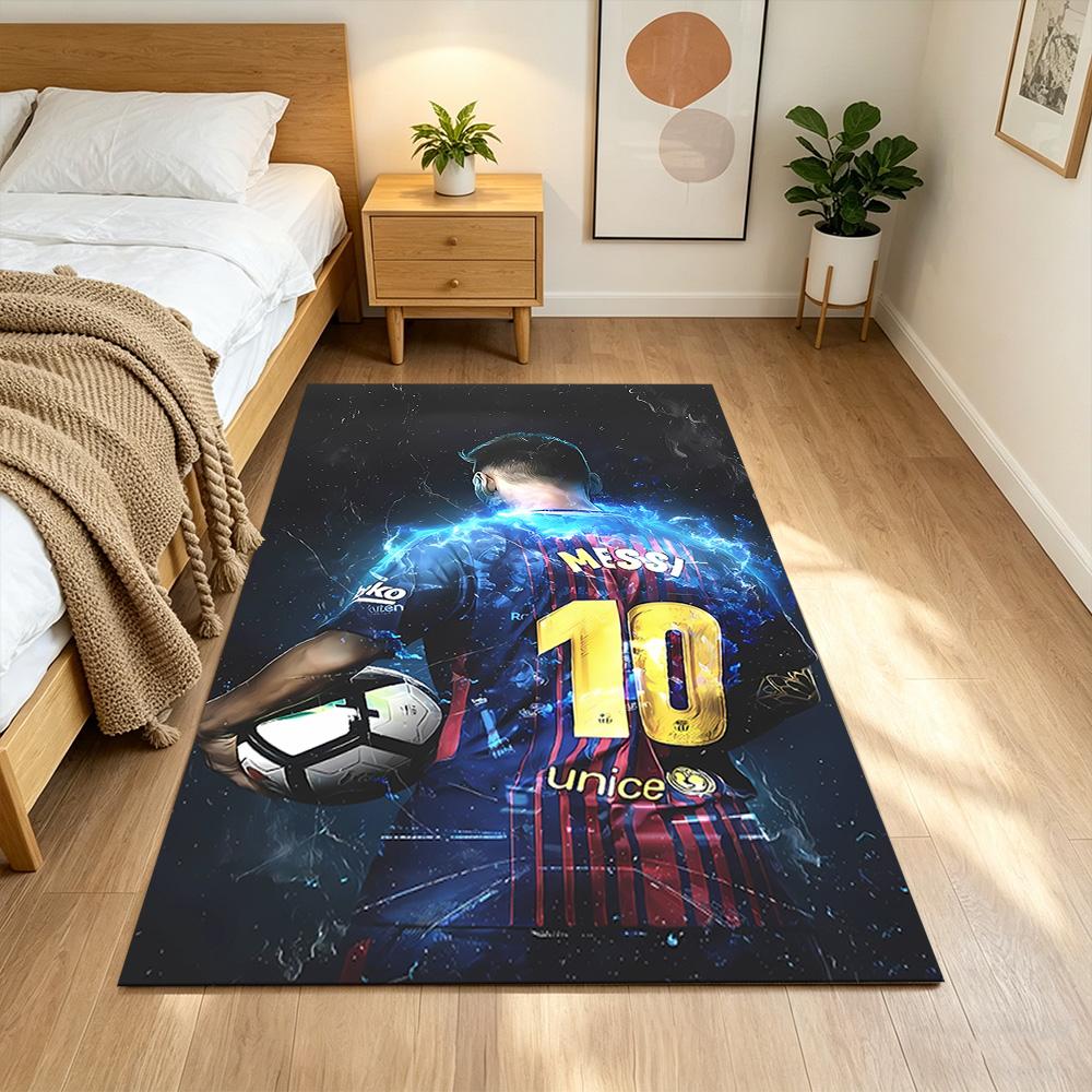 Argentina Messi Celebration Carpet Design for Living Rooms Dining Room Study room Game Room Antislip Carpet Anime Office Decor