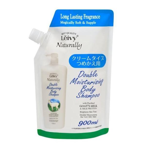 Leivy Body Shampoo Goat Milk Powdery Gentle Fragrance 1150mL Refill 900mL