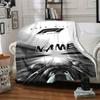Brad Pitt F1 Movie Racing Car Driver Speed Motion Customized Your Name Blanket Lightweight And Comfortable Warm Blanket Suitable For Bed Home Chair