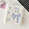 Korean Style Chasing Idol Photo Album Card Cover Bow Card Binder A6 Plush Photocard Holder  Card