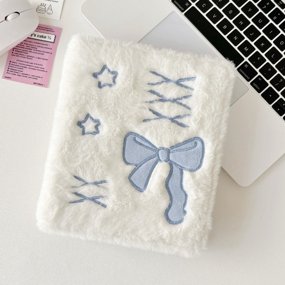 Card Cover Chasing Idol Photo Album Korean Style Bow Card Binder Plush Photocard Holder  Mini Photo