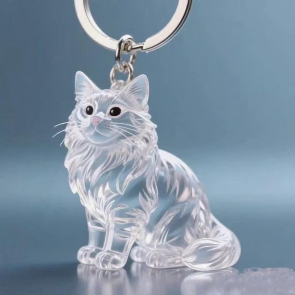 Handmade Cat Hair Storage Box Transparent Dog Fur Storage Pendant  Pet Souvenirs