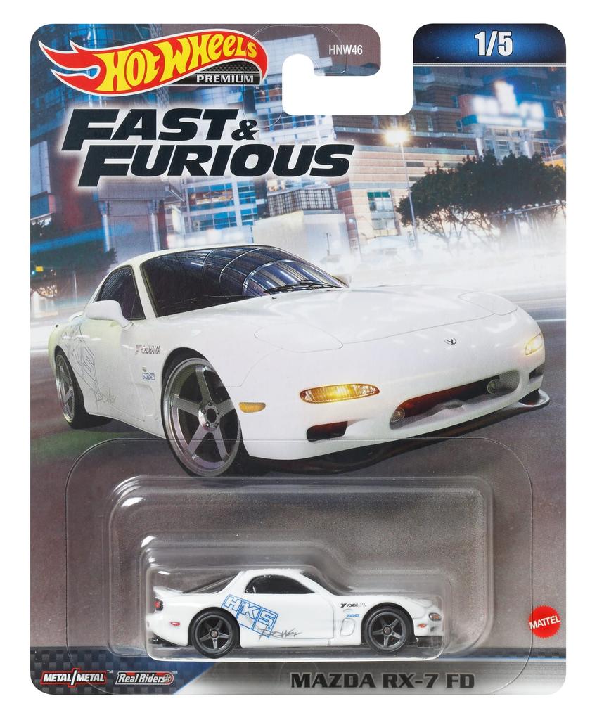 Hot Wheels Fast and Furious Mazda FD летней давности и HKD22 - RX-7 [3 вверх]