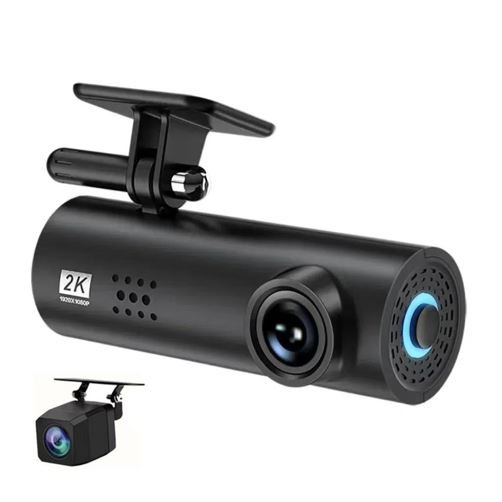 Скрытая камера видеорегистратора WIFI FULL HD 1080P Мини-камера для автомобиля DVR G-сенсор Видеорегистратор для вождения Ночная версия Приложение Видеорегистратор