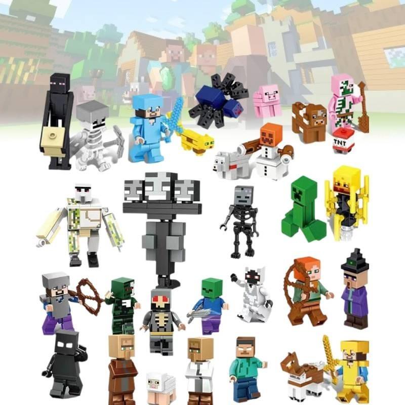 Series Minecraft 29pcs Set Building Blocks Minifigure Mini Toys Model Decor Gift