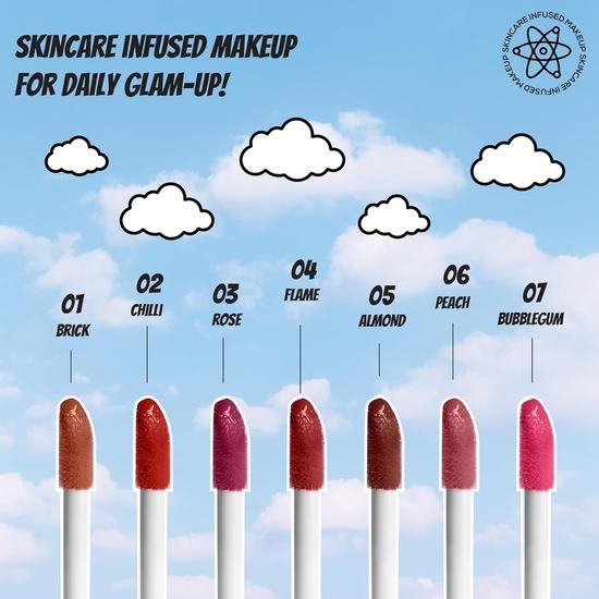 Жидкая матовая помада RENEE Everyday Matte Liquid Lipstick — кирпичного цвета, не размазывается и не оставляет следов, стойкая и легко растушевывается, интенсивная пигментация с матовым финишем