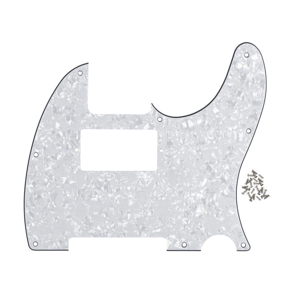 FLEOR Humbucker Пикгард TL Пикгард для гитары TL Защитная накладка от царапин и винты для гитары в стиле USA TL, 11 цветов на выбор