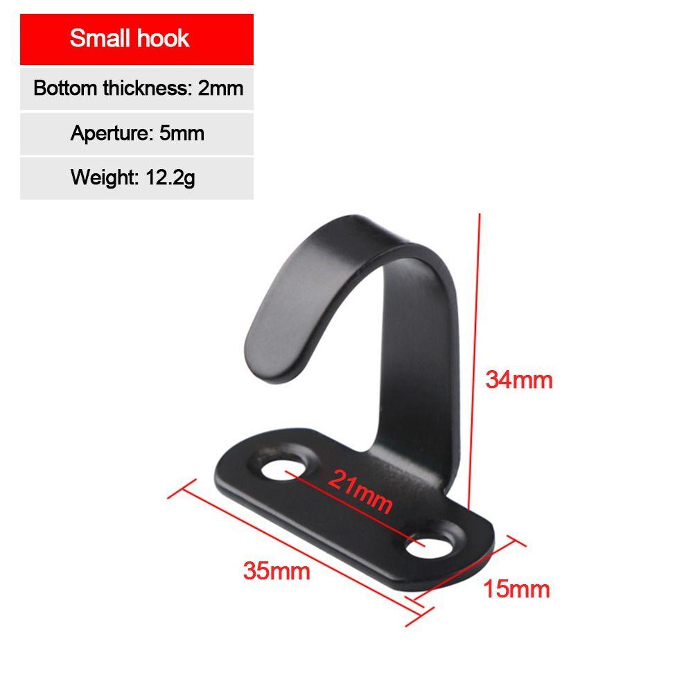 1Pcs U/J-Shaped Wall Hook Plate Deck Door Buckle New Ceiling Mount Hanger  for Fan Lamp