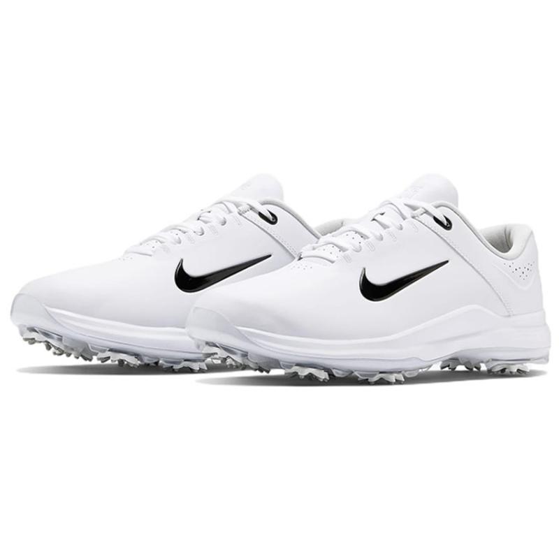 Nike Air Zoom Tiger Woods 20 Белые Черные Широкие Мужские Кроссовки повседневные CI4509-100