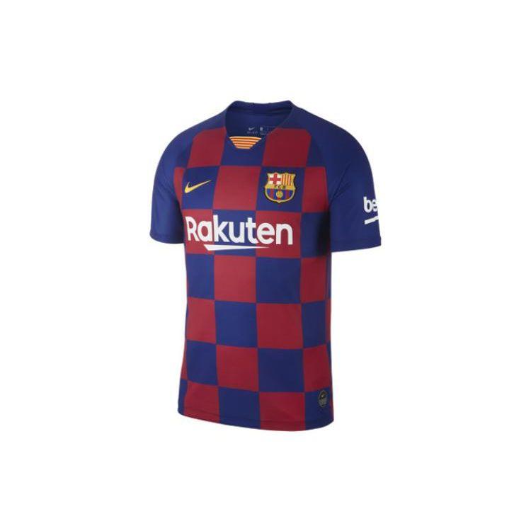 Nike FC Barcelona Vapor Match Home Shirt 2019/20 Season Men Tops Red Blue AJ5532-456