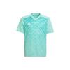 Team Icon 23 Geometric Pattern Print V-Neck Short Sleeve Soccer Jersey Men Tops Green IC1252