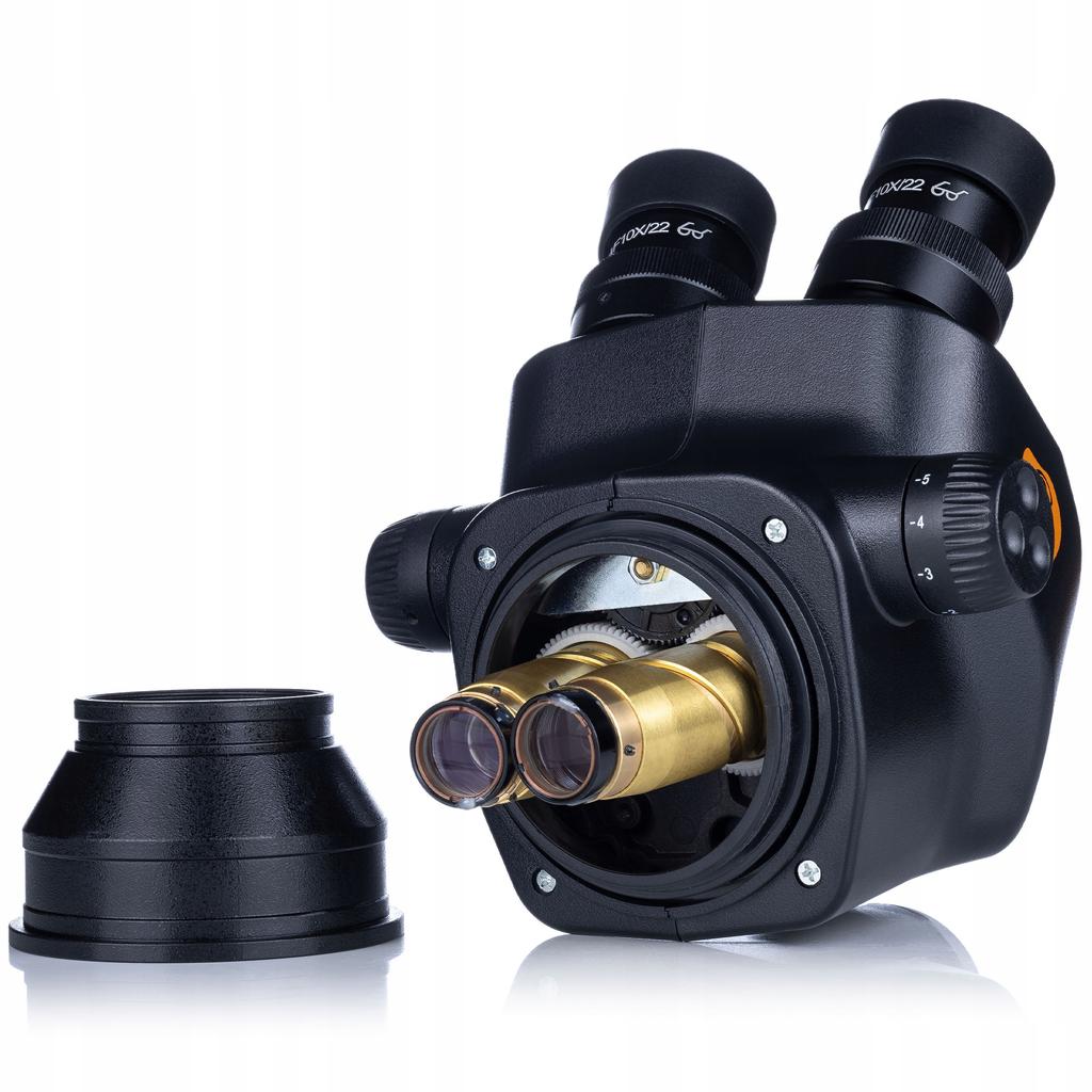 Rosfix Mikroskop Trinokularowy 7–45x z Kamerą 16MP 4K i Oświetleniem LED 56 – Zoom Optyczny | C-Mount | Inspekcja PCB | Serwis SMT