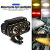 12V 24V Motorcycle LED Spotlights Waterproof Auxiliary Front Lights Suitable For Motorcycles Trucks SUVs And BoatsGood product