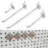 5Pcs Home Metal Holder Hang Fits Perforated Storage Racks Retail Shop Peg Display Hooks Goods Shelf