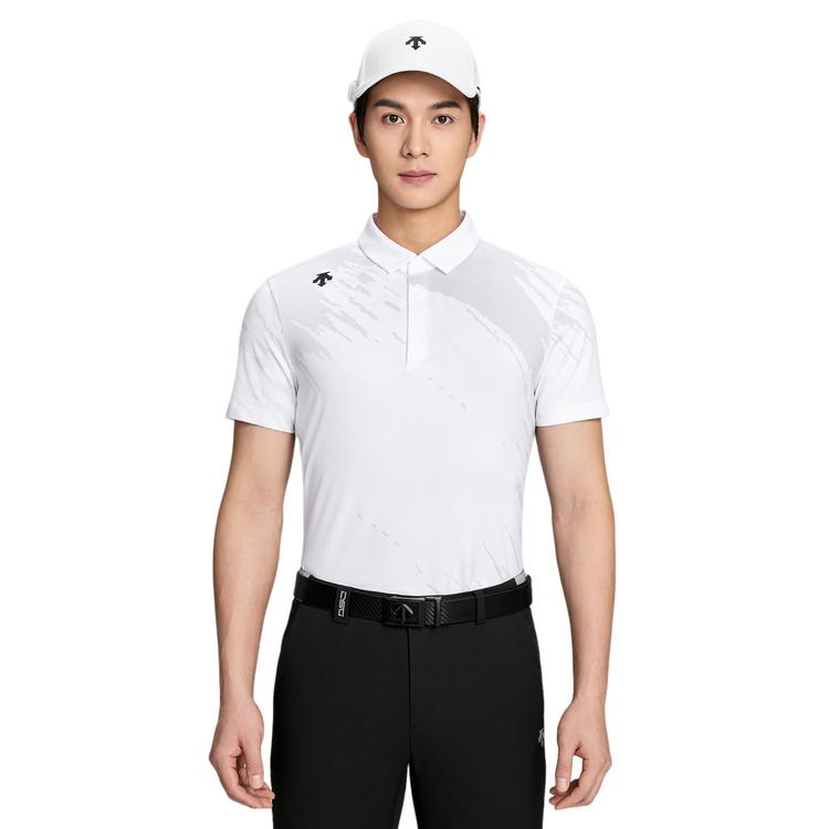 DESCENTE Short Sleeved Polo Shirt Men's G543MPTS86