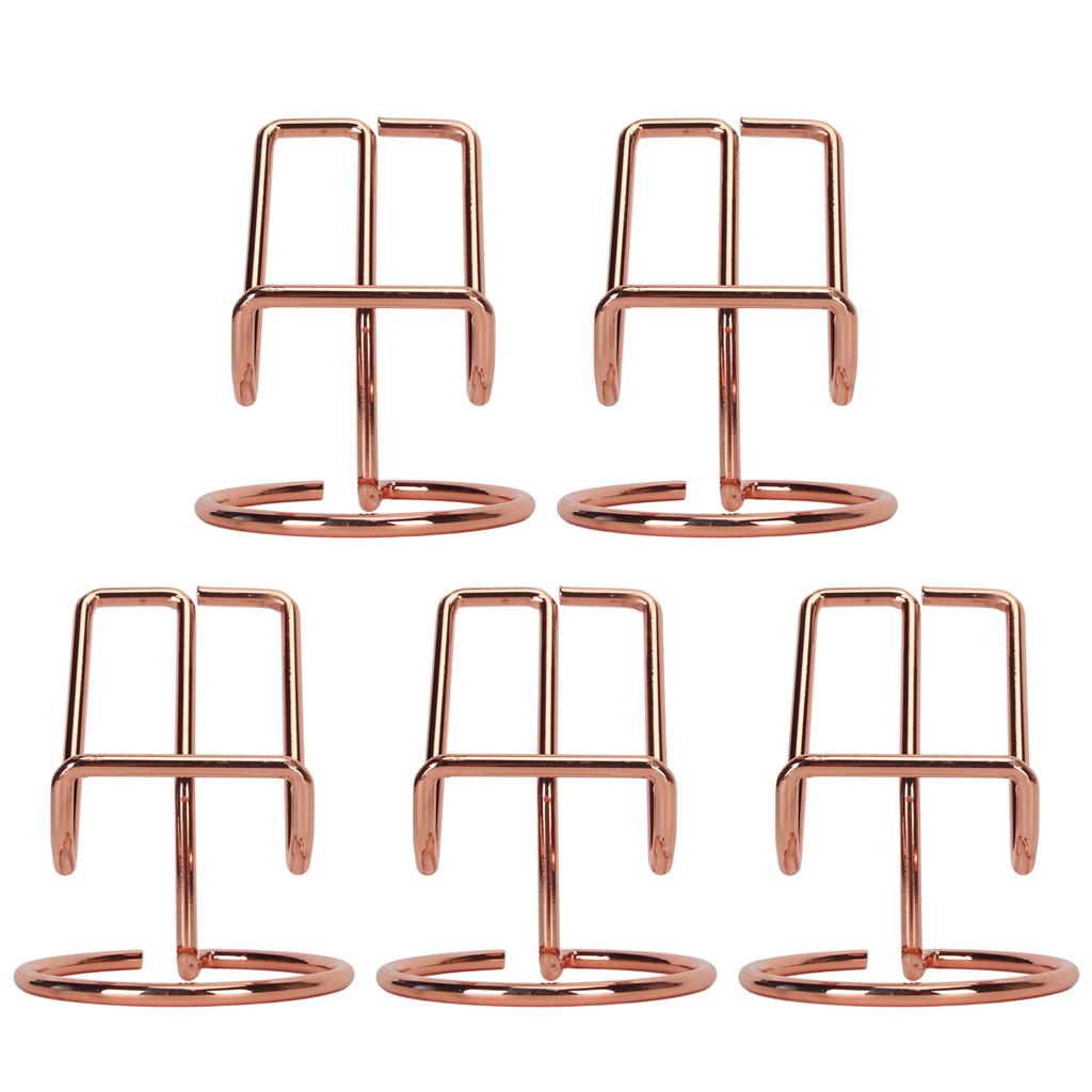 5 шт. симпатичная металлическая подставка для сотового телефона стабильная эргономичная перспективная портативная подставка для сотового телефона для стола 