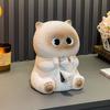 Креативная керамическая коробка для салфеток в виде кота Kawaii Современный диспенсер для салфеток Декоративный органайзер для полотенец Гостиная
