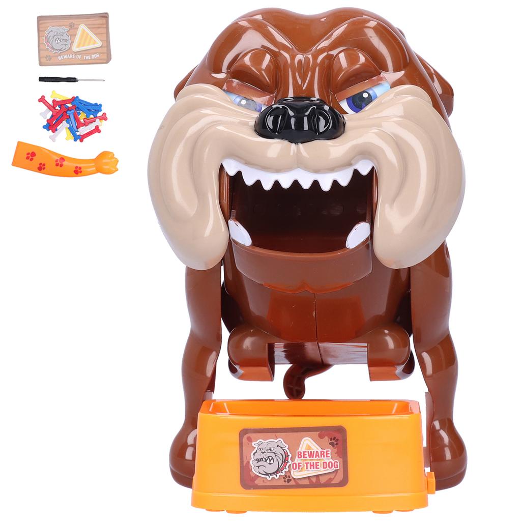 Vicious Dog Chewing Bone Electronic Tricky ParentChild Interactive Toy Funny Game Child