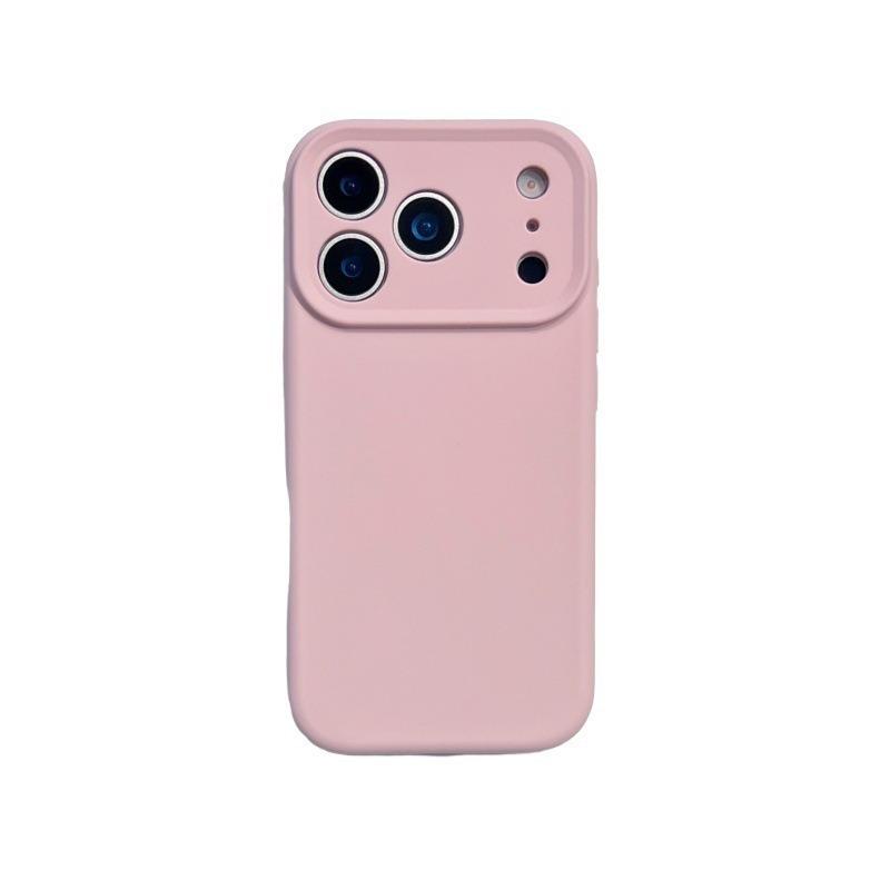 Жидкий силикон подходит для чехла на мобильный телефон iPhone17 Pro, простое ощущение кожи, всесторонний противоударный защитный чехол для Apple 16 Pro.