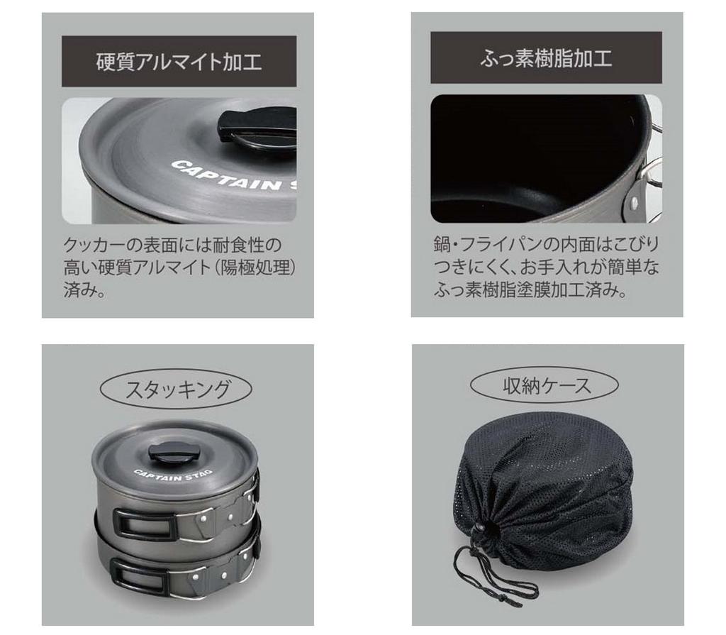 Сковорода для барбекю Captain Stag Camp, алюминиевая плита UH-4205