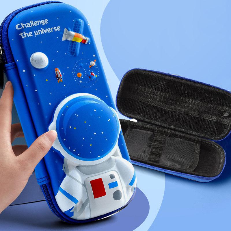 Cute Pencil Case, 3D Cartoon Printed Pencil Case Pen Bag, Zip Up Pen Holder for Girls and Boys