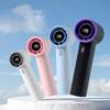 Портативный маленький вентилятор USB-зарядка ЖК-дисплей Высокоскоростной бесщеточный двигатель Цифровой дисплей