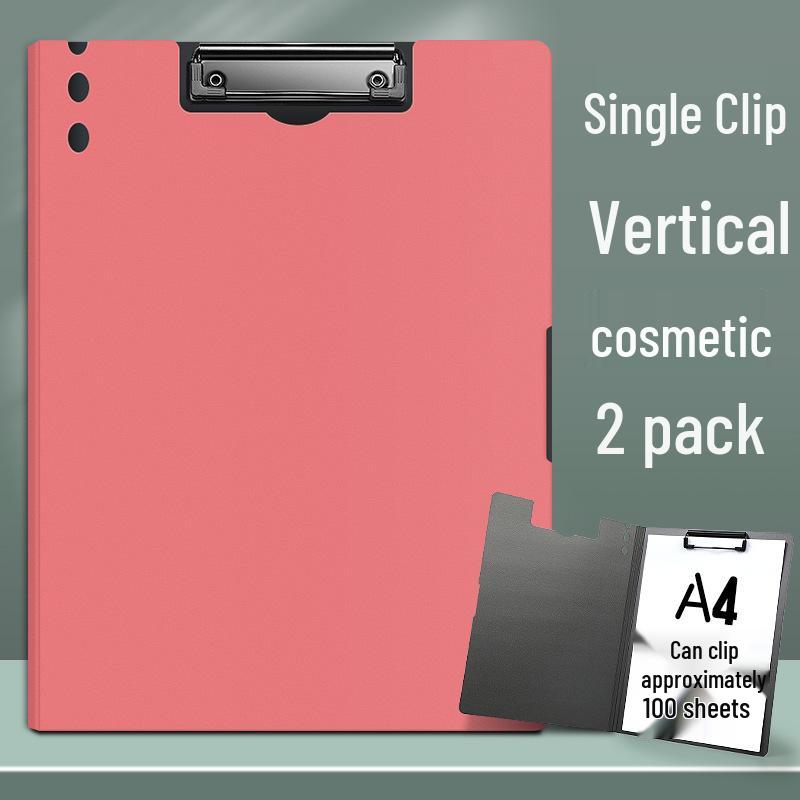 A4 Double Clip Folder for Documents and Resume Storage