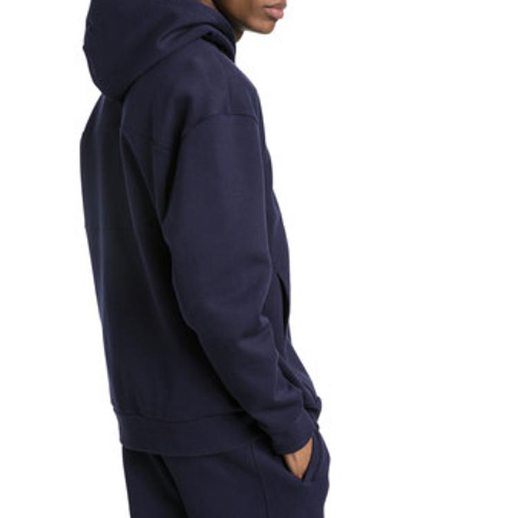 Puma Vertical Logo Hooded Jacket Men Jackets Blue 578000-06