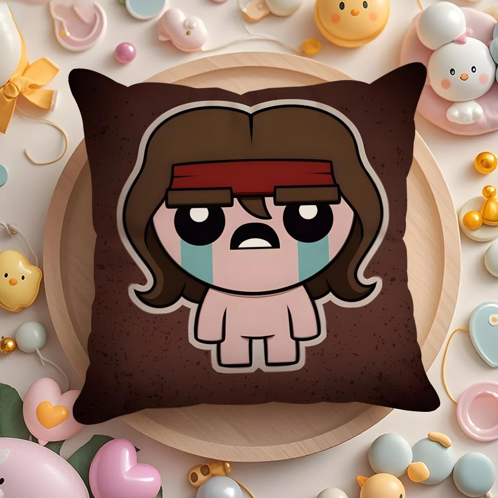 Подушка с принтом The Binding of Isaac для дома и автомобиля, двусторонняя, мягкая и прочная, для повседневного использования