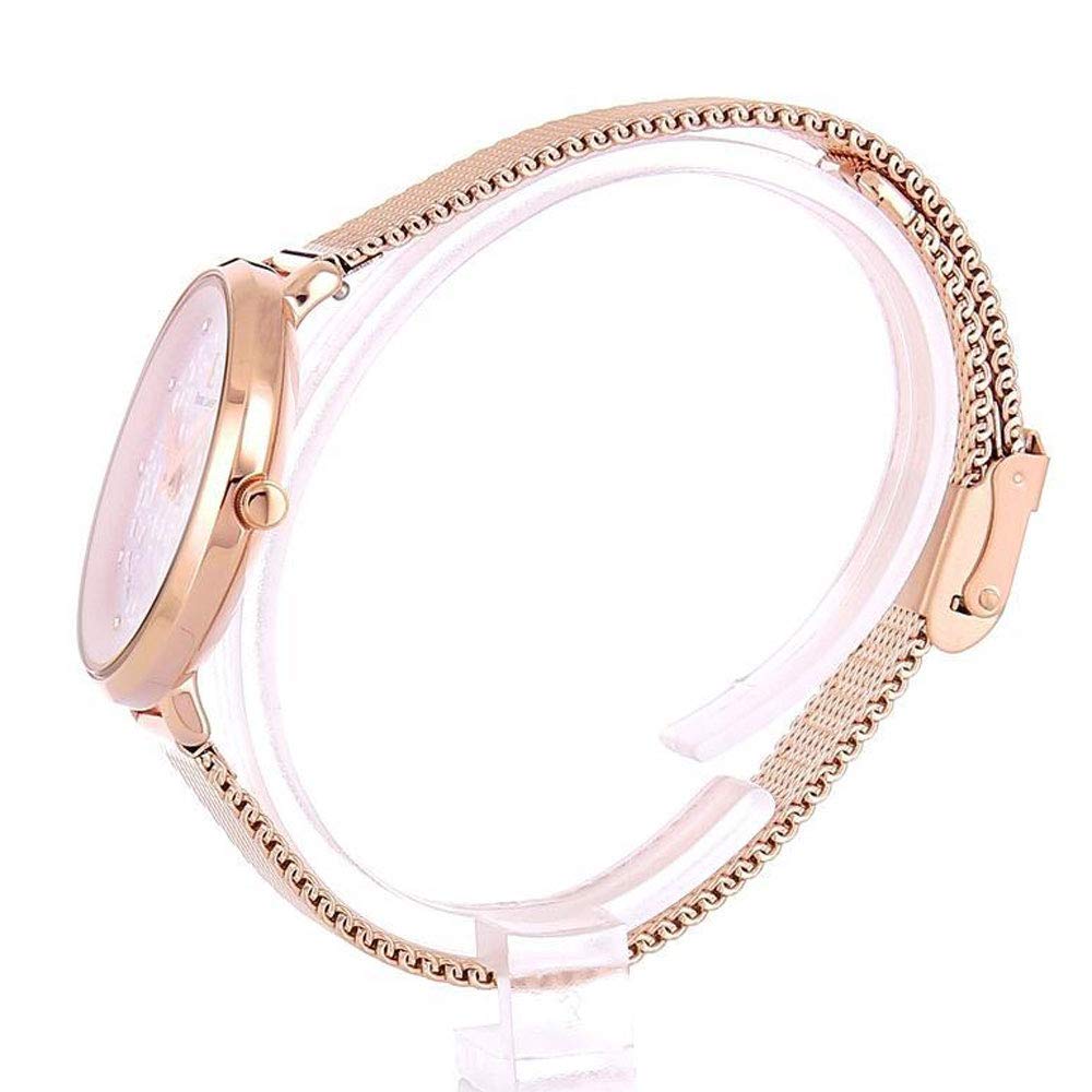 Часы Pierre Lannier Aeolia Collection Mesh Belt P039L908 Импортные розовое золото x белый [Pierre Lannier] Женские [Обычный продукт]