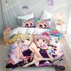 Мультяшный Аниме Принт Shugo Chara Комплект Постельного Белья Для Мальчиков Девочек Размер Twin Queen King Пододеяльник Наволочка Постель Мальчики Взрослые Домашний Текстиль