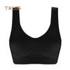 Women Sexy Single Layer Seamless Soft Breathable Bra Wireless Sports Yoga Shapewear Top Female